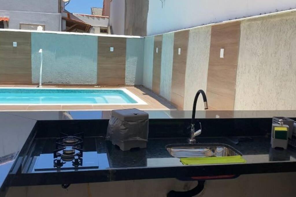 Casa Com Piscina, Grande E Espacosa No Condominio Dos Passaros Cabo Frio Ngoại thất bức ảnh